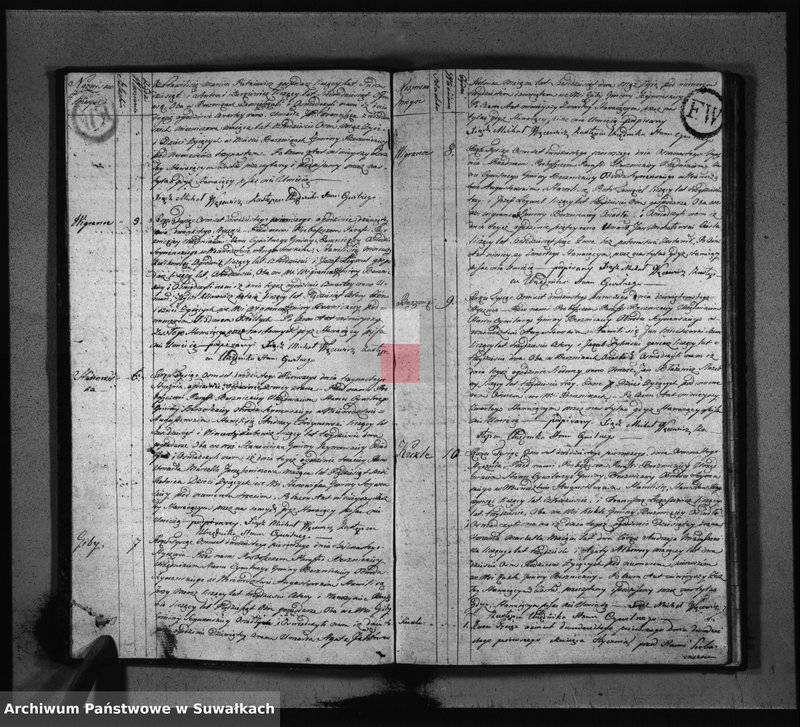 image.from.unit.number "Akta Zeszłych Gminy Berznickiey od Dnia 1-o Stycznia 1821"