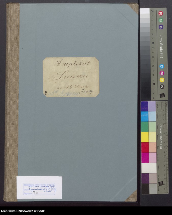 Obraz 2 z jednostki "Akta zgonów"