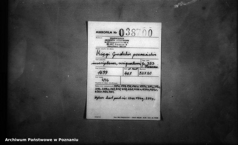 Obraz 2 z jednostki "Inscriptiones, resignationes [protocollon]"