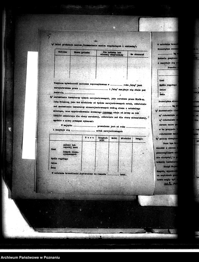 Obraz 9 z jednostki "Majątek Śródka powiatu międzychodzkiego wyłączenie z art. 4 i 5 ustawy o wykonaniu reformy rolnej"