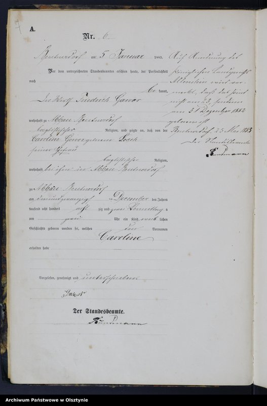 image.from.unit.number "Geburts-Haupt-Register Nr 1 - 262"