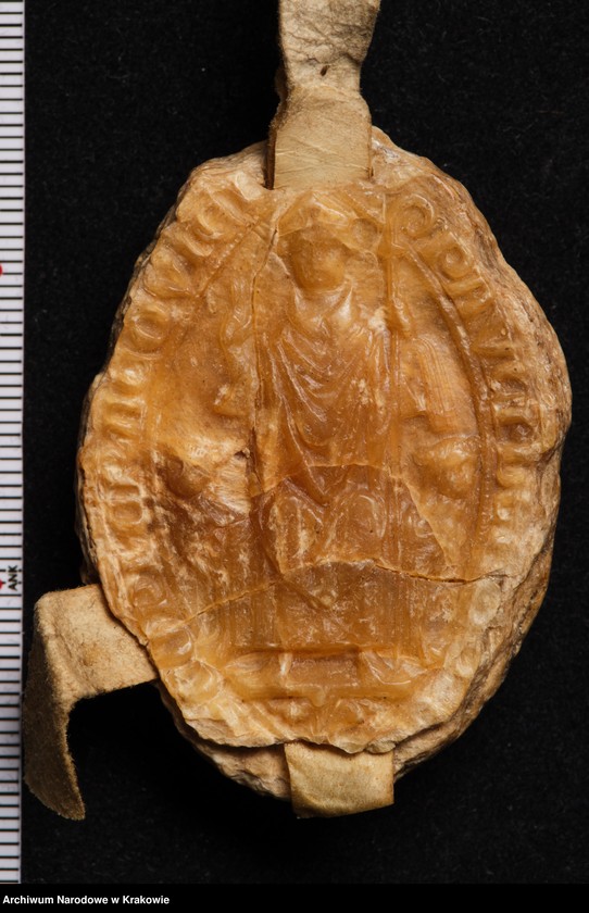 image.from.unit.number "Paweł biskup krakowski zawiera ugodę z Leszkiem księciem krakowskim, sandomierskim i sieradzkim, który za ujęcie i więzienie biskupa oraz wyrządzone"