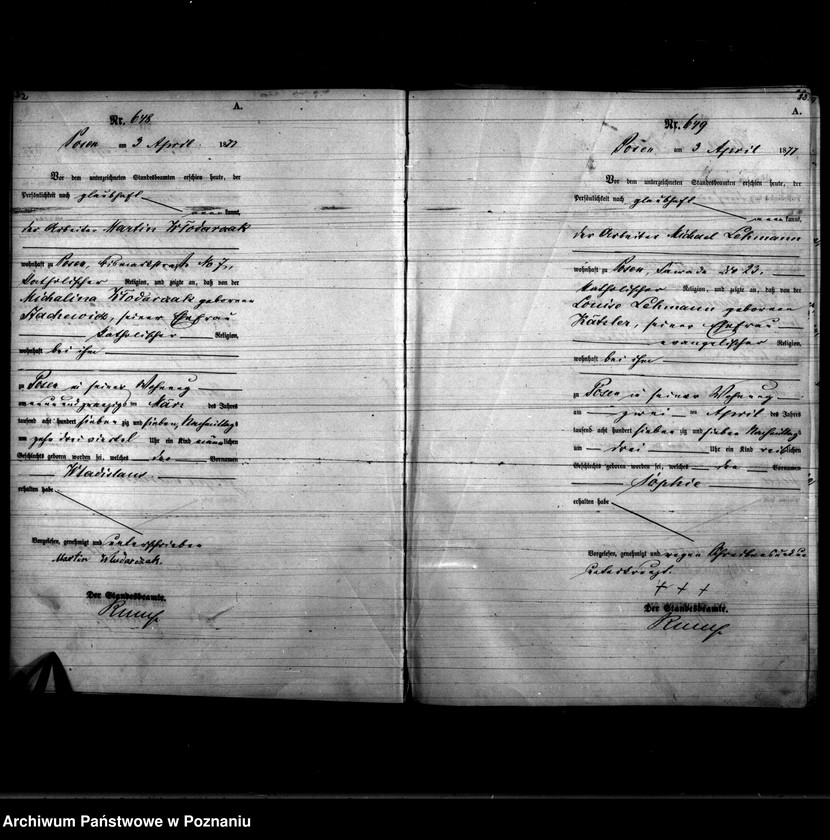 Obraz 14 z jednostki "Księga urodzeń"