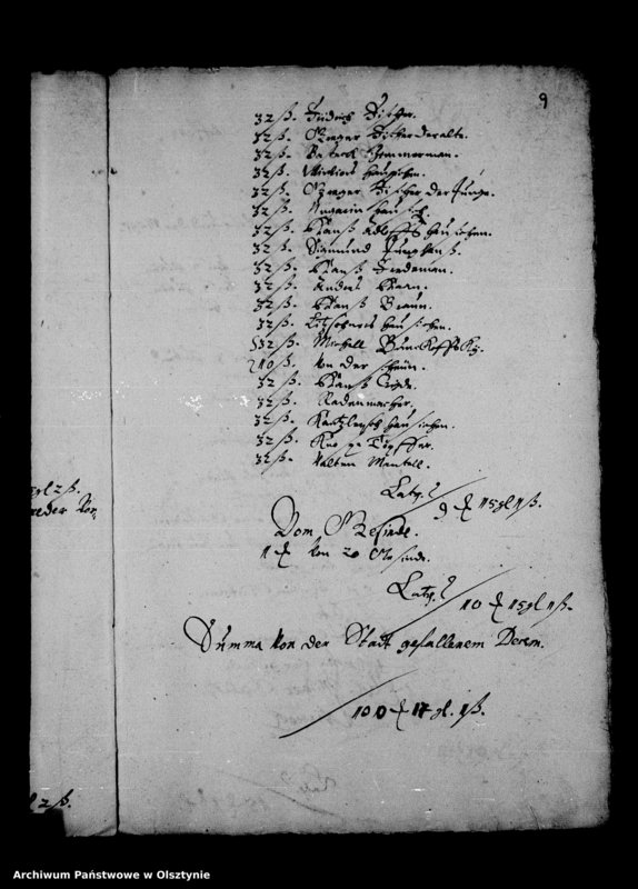 image.from.unit.number "Kirchen-Rechnung in Deutsch Eylau"