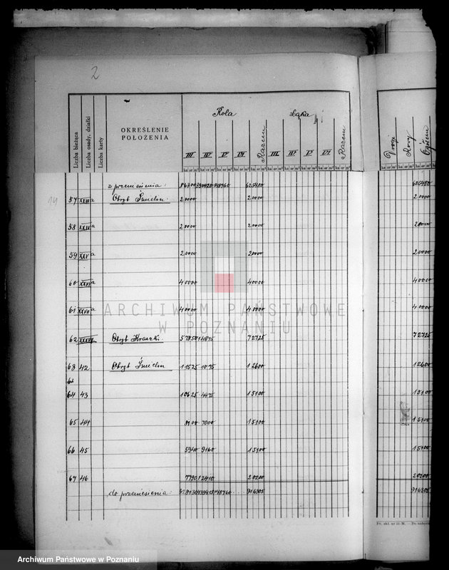 Obraz 18 z jednostki "Tymczasowy rejestr pomiarowy majątku Śmielin i Kraczki"