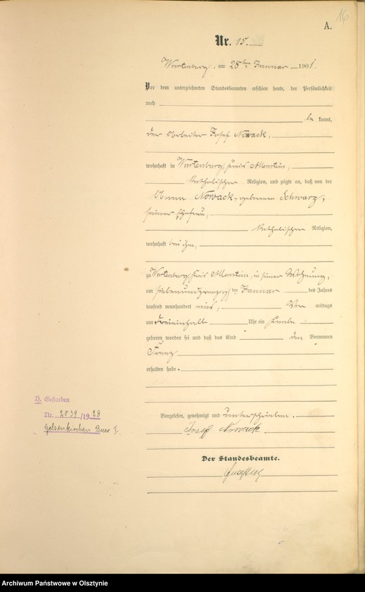 image.from.unit.number "Geburts-Haupt-Register Nr 1 - 182"