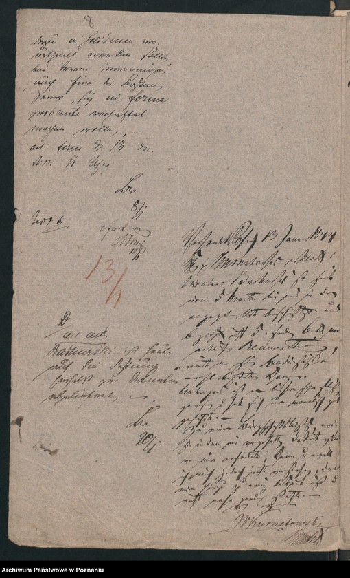 Obraz 11 z jednostki "A. betr. den polnischen Überläufer Lithografen Nicolaus Bachurski /Leon Lambruczewski/"