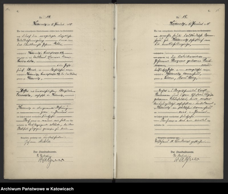 image.from.unit.number "Księga Zgonów nr 1-599, tom I"