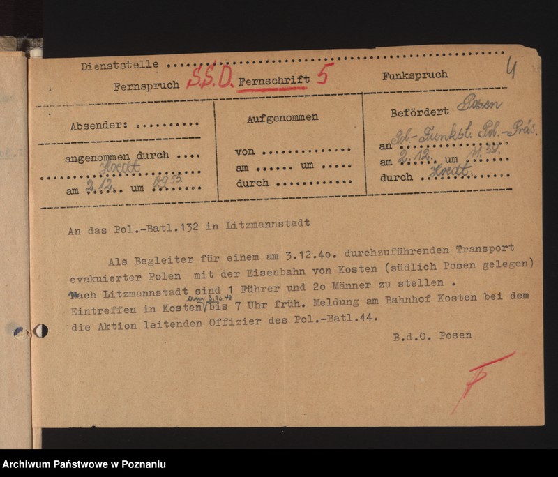 Obraz 7 z jednostki "Posen - Stadt - Evakuierung"