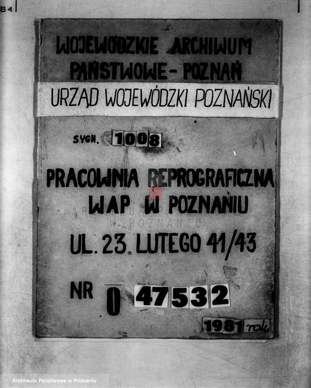 Obraz 1 z jednostki "/Towarzystwo Ogrodu Działkowego i Hodowli Drobnego Inwentarza im. J. Sobieskiego w Poznaniu/"