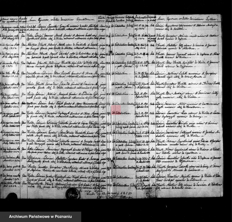 Obraz 6 z jednostki "Liber baptisatorum, copulatorum et mortuorum"