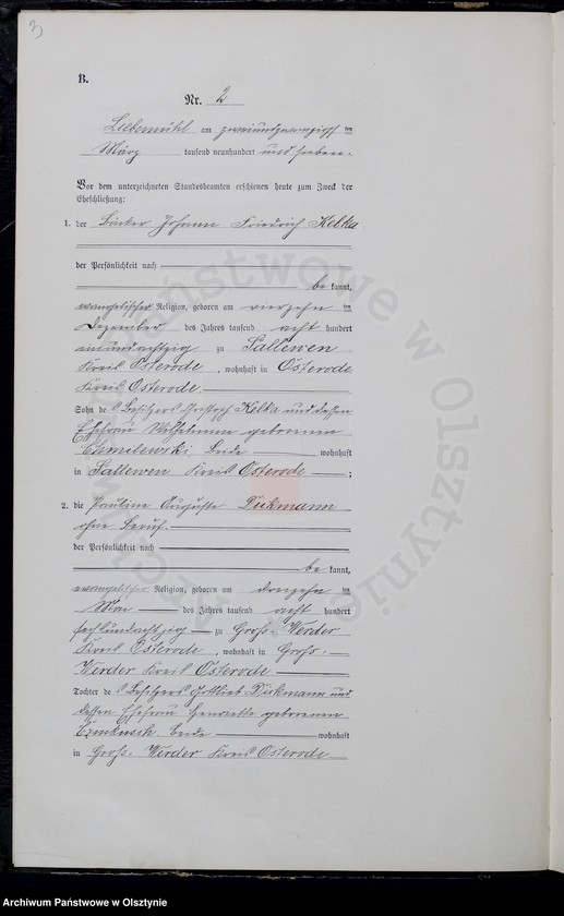 image.from.unit.number "Heiraths-Neben-Register Nr 1 - 27"