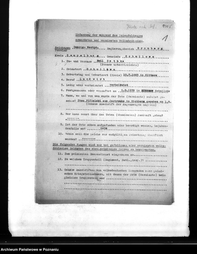 Obraz 5 z jednostki "Amtliche Meldungen Kreis Zempelburg (Sępolno)"