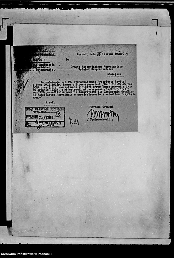 Obraz 5 z jednostki "/Towarzystwo dla Zwalczania Gruźlicy na Województwo Poznańskie w Poznaniu/"