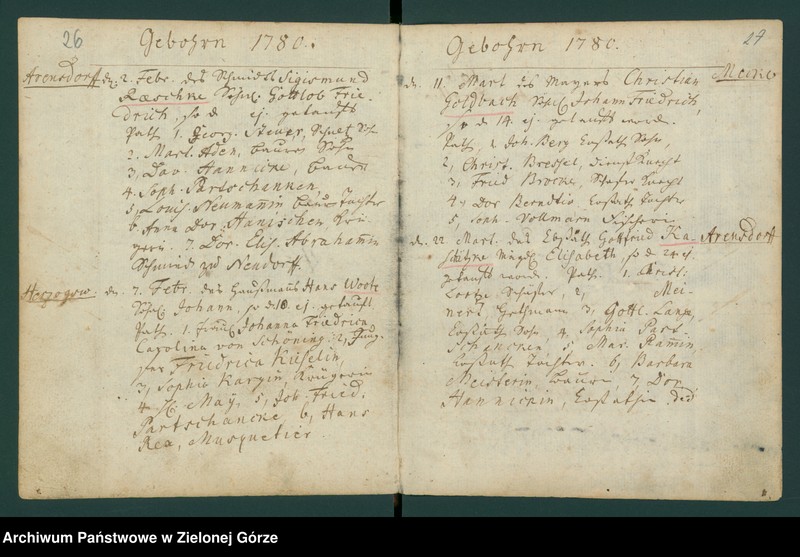 image.from.unit.number "Kirchen "Buch" von Herzogswalde, Meekow und Arensdorf worin die Jährlich Gebohrnen, Verstorbenen und Vertrauten dieser Parochie verzeichnet worden von 6 Juli 1778."