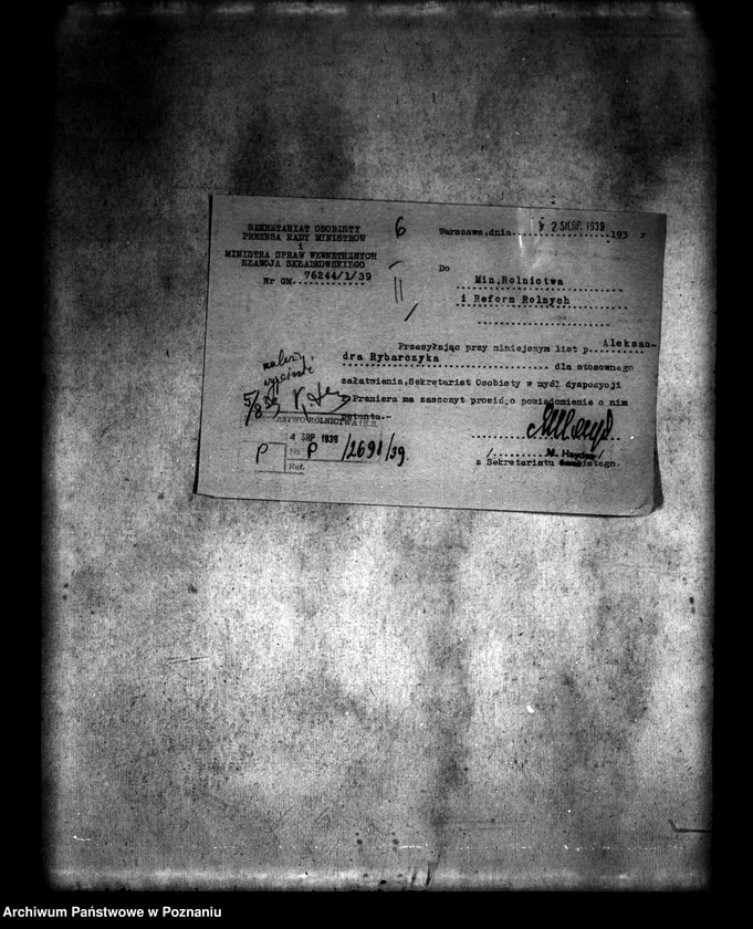 Obraz 10 z jednostki "/Parcelacja majątku w Rzgowie powiatu konińskiego/"