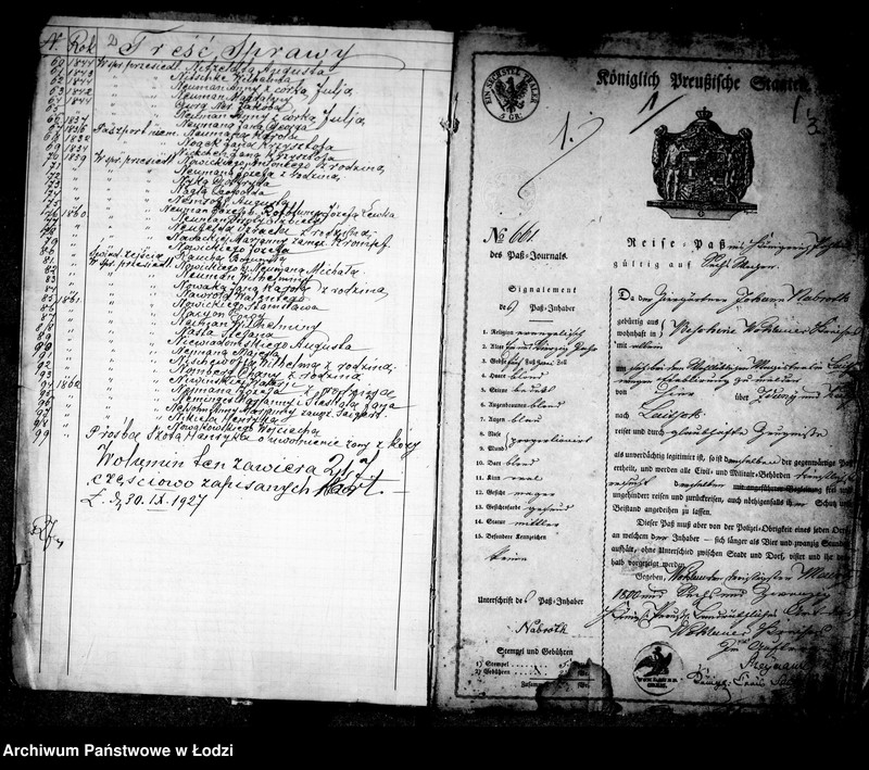 Obraz 8 z jednostki "Akta tyczące się zaświadczeń przesiedleń"