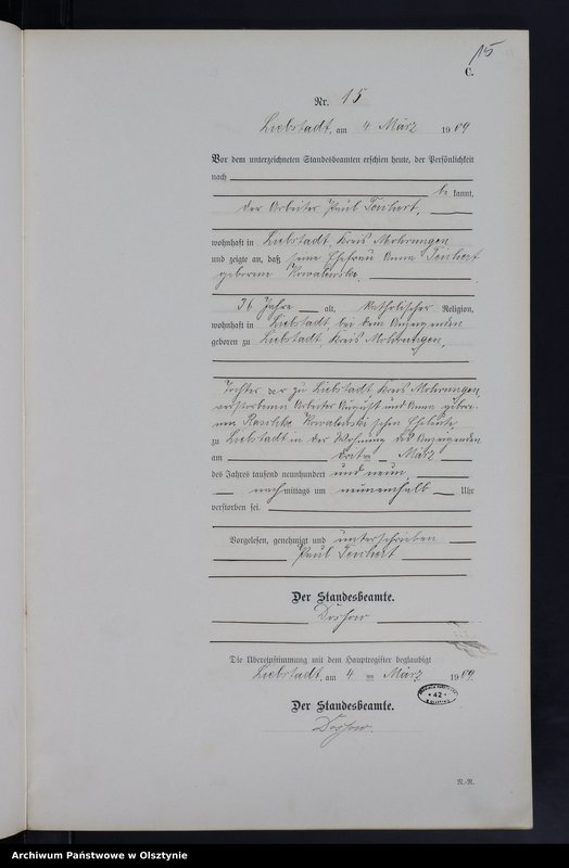 image.from.unit.number "Sterbe-Neben-Register Nr 1 - 51"