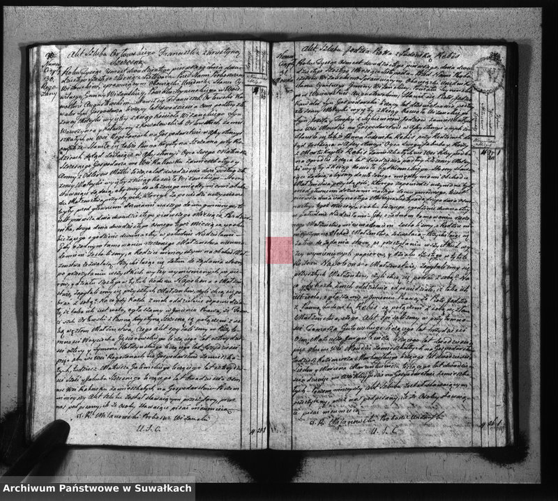 image.from.unit.number "Akta zaślubionych gminy wiżańskiey obwodu seyneńskiego, w województwie augustowskim od dnia 1-go stycznia do dnia ostatniego grudnia 1821 roku"