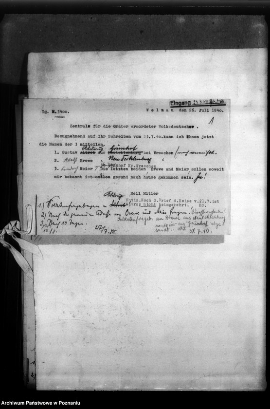 Obraz 5 z jednostki "Gustaw Aldrup aus Grünkof, Kreis Wreschen (Września)"