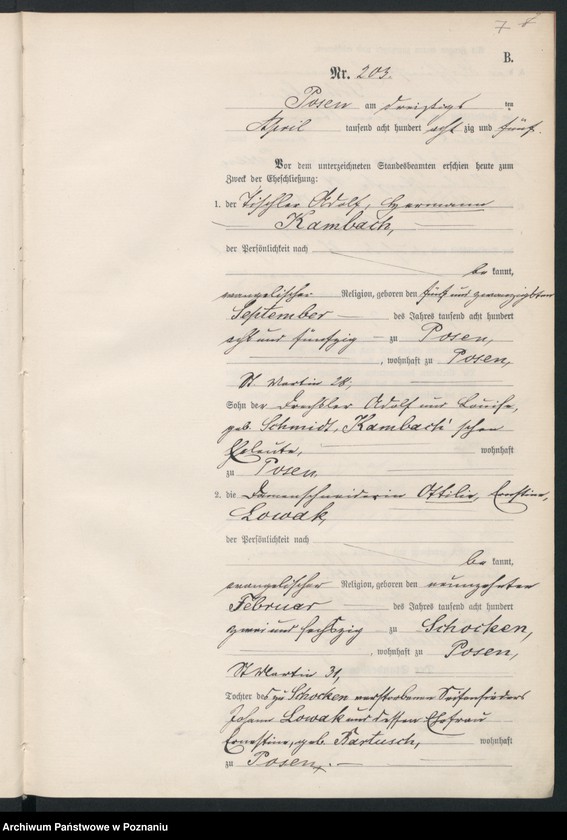 Obraz 10 z jednostki "Księga małżeństw t. II"