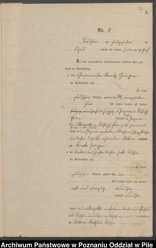 image.from.unit.number "Księga małżeństw"