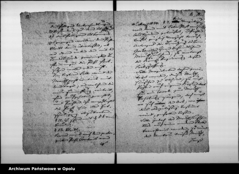 Obraz 17 z jednostki "Acta des Magistrats zu Oppeln von Verpachtung der Stadt Mauthe Vol. V de anno 1830 bis Ende Juny 1839"