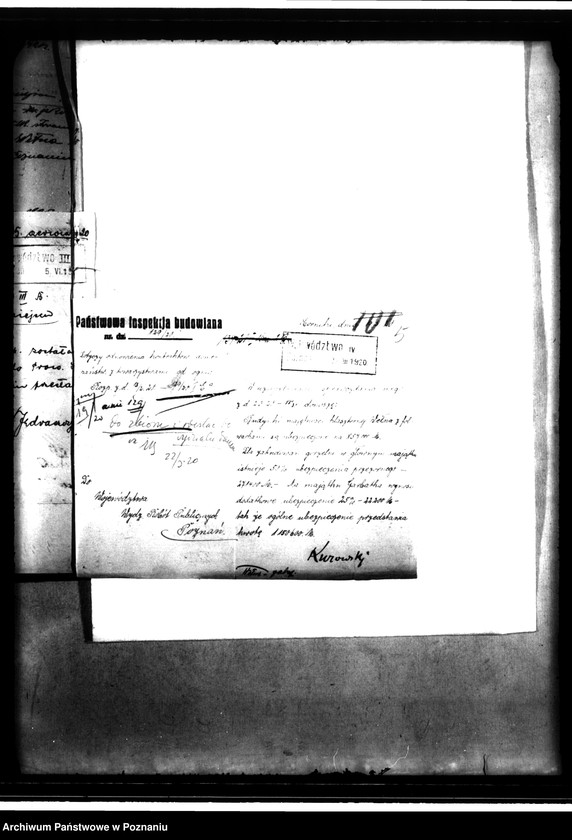 Obraz 9 z jednostki "Dobra państwowe Wełna ubezpieczenie od ognia"