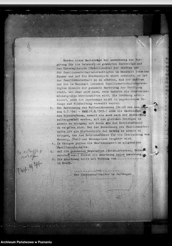 Obraz 12 z jednostki "Familienunterhalt für verheiratete landwirtschaftliche Deputanten und Tagelöhner"