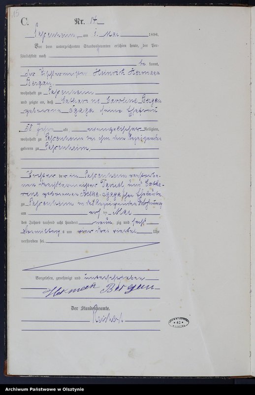 image.from.unit.number "Sterbe-Haupt-Register Nr 1 - 44"