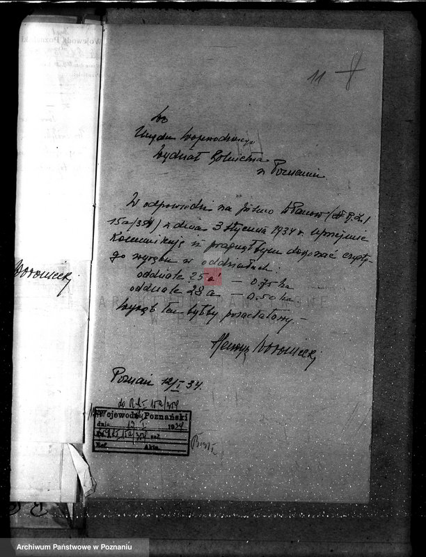 Obraz 15 z jednostki "Majętność leśna Dzięczyna w powiecie gostyńskim"