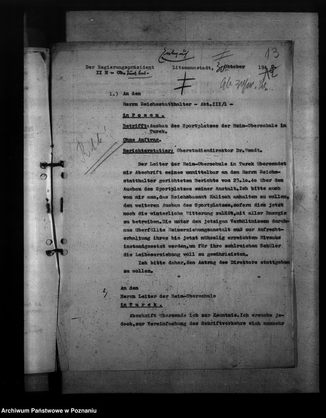 Obraz 19 z jednostki "Ausbau der Gebäude für die Oberschule Turek"