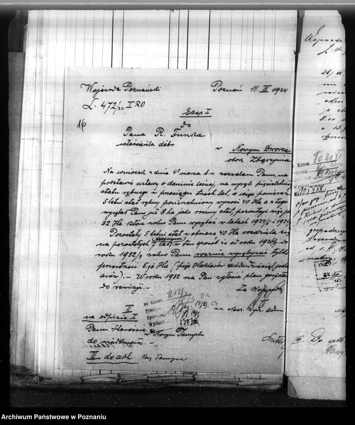 Obraz 15 z jednostki "Nadzór nad gospodarką w lasach majętności Nowy Dwór w powiecie nowotomyskim"