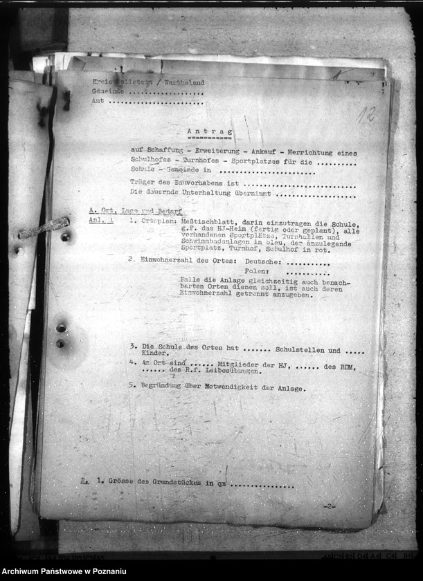 Obraz 16 z jednostki "Turnhallen. Sportplätze"