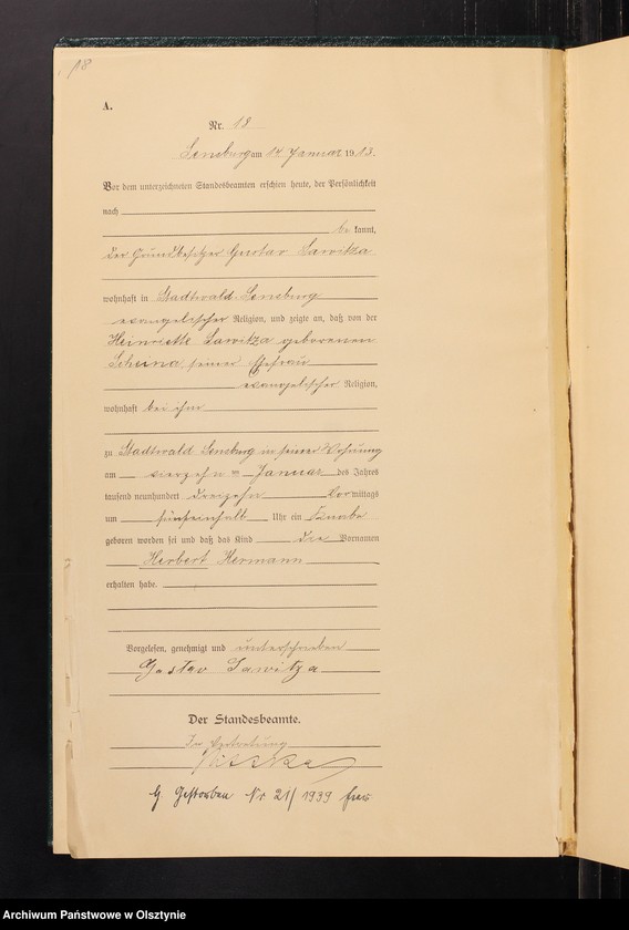 image.from.unit.number "Geburts-Haupt-Register Nr 1 -334"