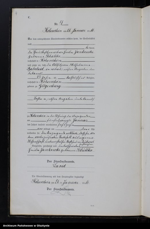 image.from.unit.number "Sterbe-Neben-Register Nr 1 - 150"