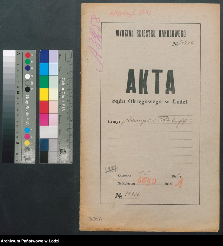 Obraz 2 z jednostki "Langer i Tetzlaff- wyrób i sprzedaż towarów manufakturowych"