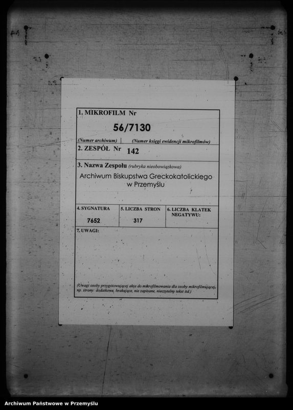 Obraz 2 z jednostki "[Kopie ksiąg metrykalnych parafii Wólka Mazowiecka (dekanat Rawa Ruska)]"