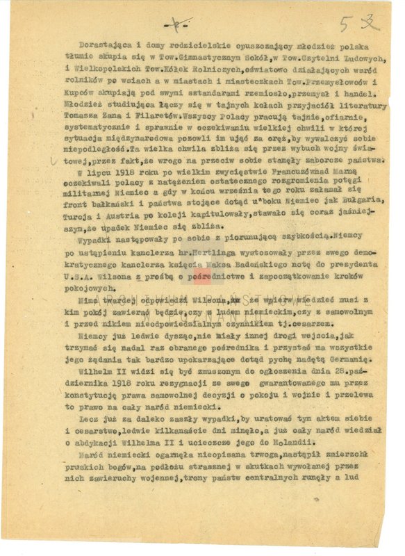 Obraz 15 z jednostki "Relacje i wspomnienia dotyczące powstania wielkopolskiego: 1. Wągrowiec, powiat Wągrowiec, województwo poznańskie."