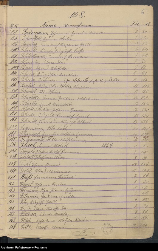 Obraz 8 z jednostki "[Skorowidz urodzeń]"