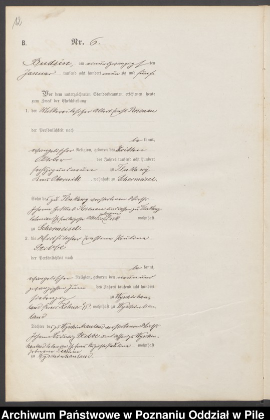 image.from.unit.number "Księga małżeństw"