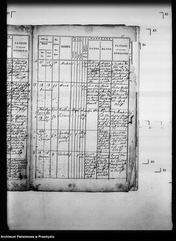 Obraz 15 z jednostki "[Kopie ksiąg metrykalnych parafii Berest z filią Polany (dekanat Grybów)]"