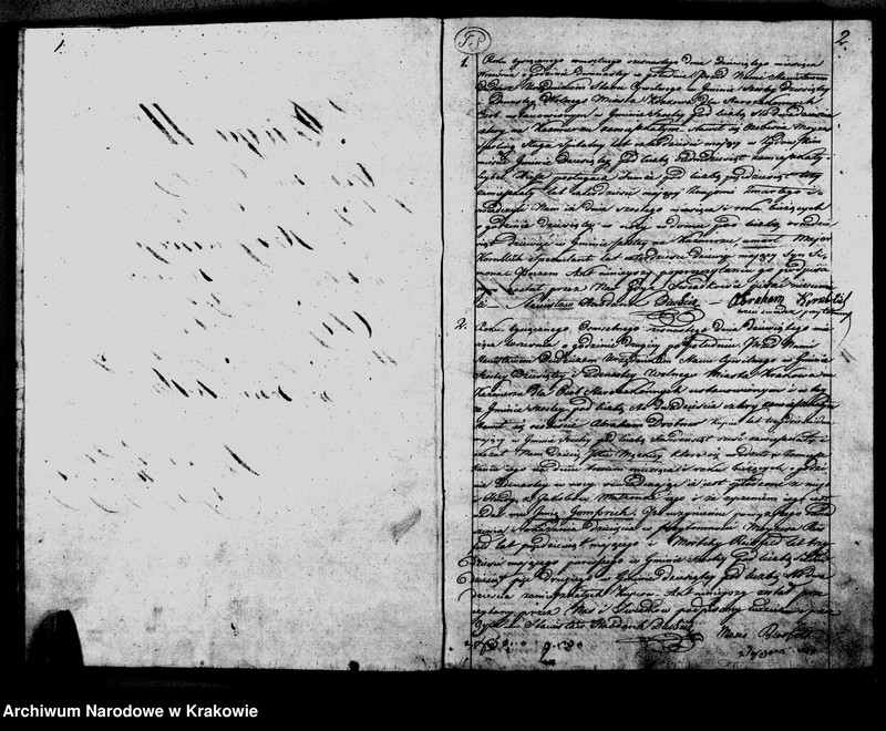 image.from.unit.number "Xięga IIga Akt Stanu Cywilnego dla Zgromadzenia Osób Wyznanania Moyzesowego w Wolnem Miescie Krakowie Zamieszkałych Obeymuiąca Akta Urodzenia i Przyznania Przysposobienia i Zeyscia w Roku 1816m prowadzona i Redagowana przez Stanisława Hebdank Dudzicza Urzędnika Stanu Cywilnego teyze Gminy"