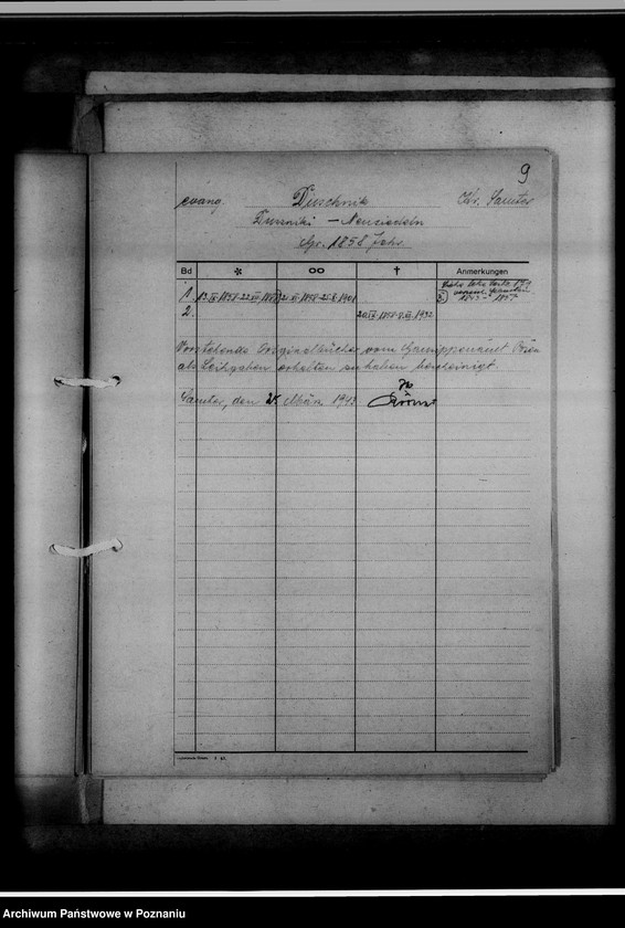 Obraz 13 z jednostki "Bücherverzeichnis, Kreissippenamt Samter [Szamotuły]"