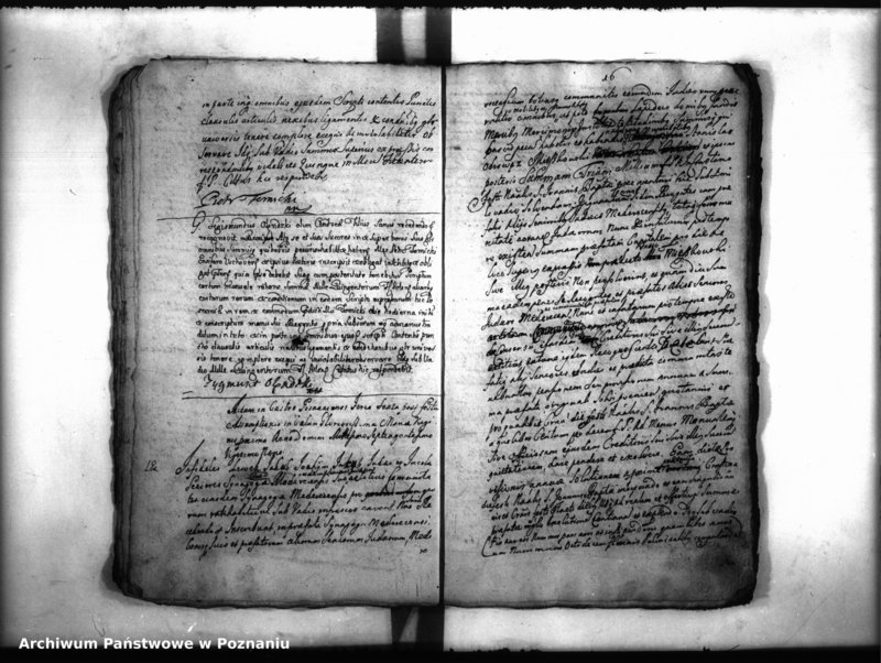 Obraz 18 z jednostki "Inscriptiones, resignationes [protocollon]"