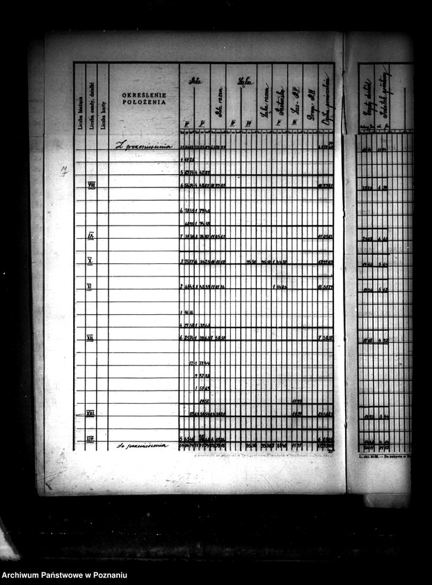 Obraz 11 z jednostki "Tymczasowy rejestr pomiarowo-parcelacyjny odnośnie gruntów przeznaczonych do przymusowego wykupu w roku 1938/39"