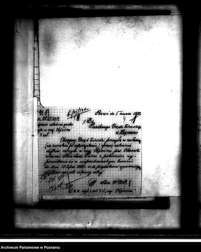 image.from.unit.number "Majątek Objezierze powiatu obornickiego wyłączenie z art. 4 i 5 ustawy o wykonaniu reformy rolnej Turno Stanisław"