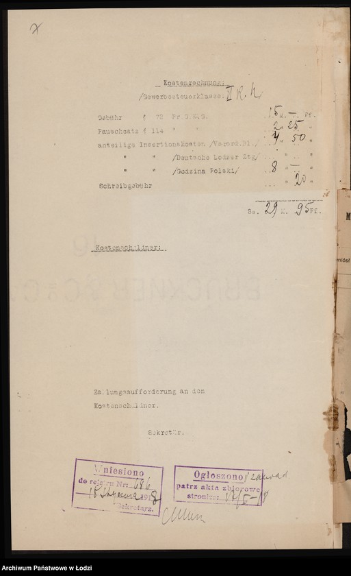 Obraz 9 z jednostki "Henryk Tőrster- skład papieru, tapet i materiałów piśmiennych"