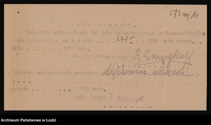 Obraz 13 z jednostki "Alfred W. Richter- handel artykułów technicznych i gospodarskich"