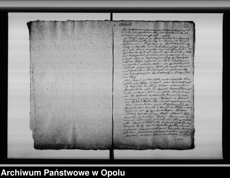 Obraz 18 z jednostki "Acta des Magistrats zu Oppeln betr[effend] die Wahl eines Deputirten zur Provinzial Kriegs Schulden Regulirungs Commission Vol. I de anno 1812"